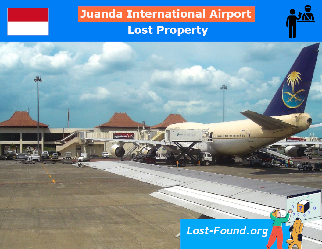 Lost and Found Juanda International Airport (SUB) | Report a lost item